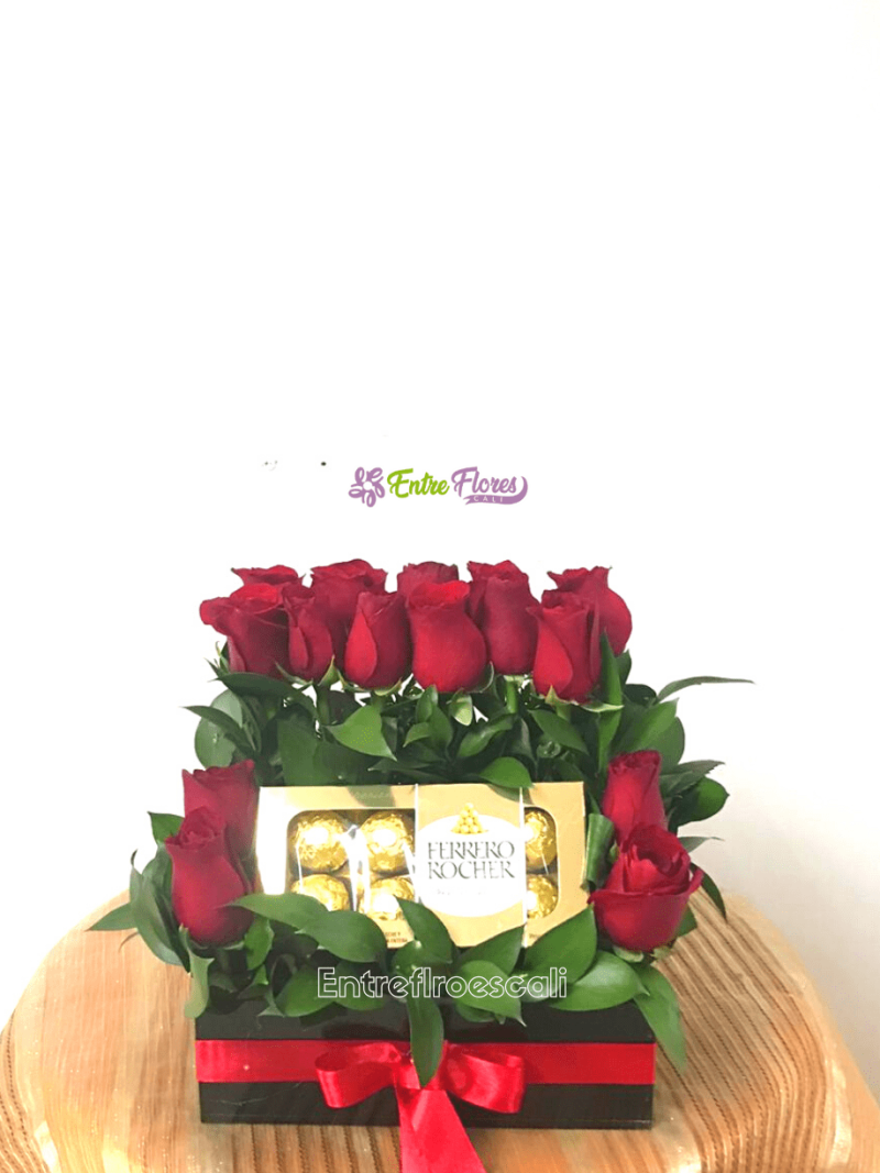 Rosas y chocolates